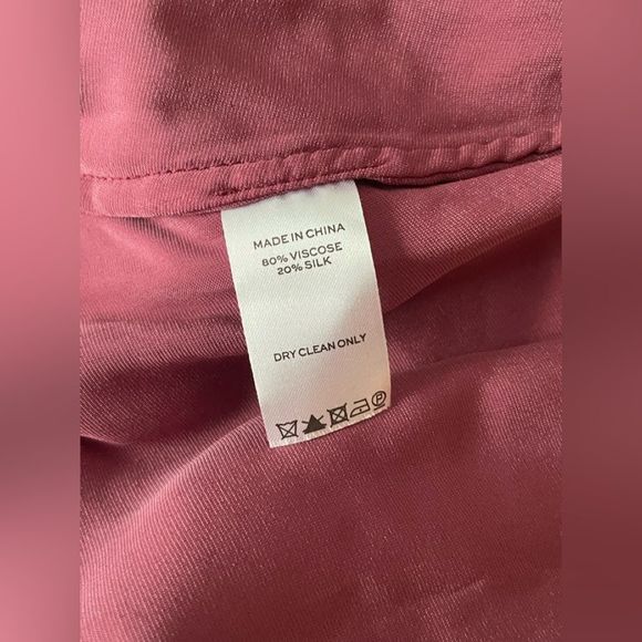 NWT Hill House Women's The Akilah Nap Midi Ruffle Dress Burgundy Velvet - Picture 14 of 14